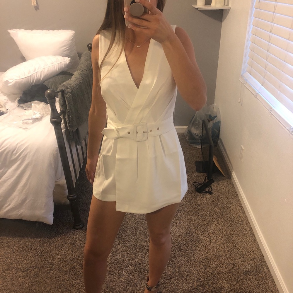 White romper